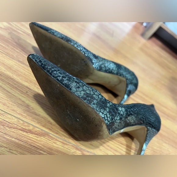 Snakeskin leather Manolo Blahnik size 36 - Picture 3 of 6